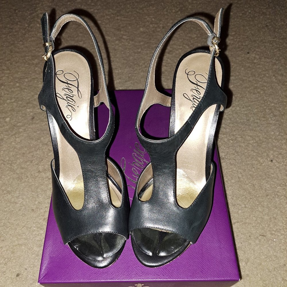 Fergie Black Heels